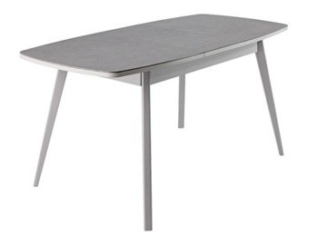 Керамический обеденный стол Артктур, Керамика, grigio серый, 51 диагональные массив серый в Анадыре