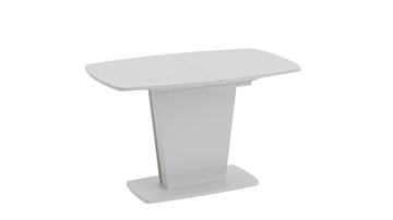 Стеклянный стол Честер тип 2, цвет Белый/Стекло белый глянец в Анадыре