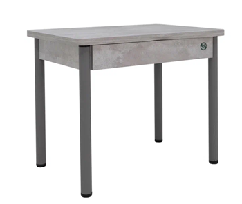 Кухонный раскладной стол Прайм-3Р, Цемент светлый в Анадыре