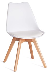 Обеденный стул TULIP (mod. 73-1) 47,5х55х80 белый арт.20220 в Анадыре