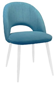 Кухонный стул 217 V16 голубой/белый в Анадыре