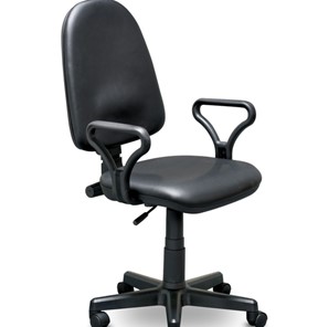 Кресло компьютерное Prestige GTPRN, кож/зам V4 в Анадыре