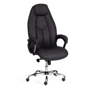 Офисное кресло BOSS Lux, кож/зам, черный, арт.21151 в Анадыре