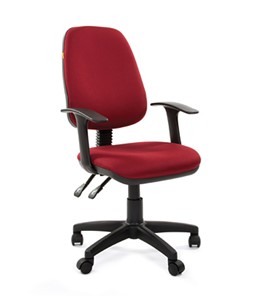 Офисное кресло CHAIRMAN 661 Ткань стандарт 15-11 красная в Анадыре