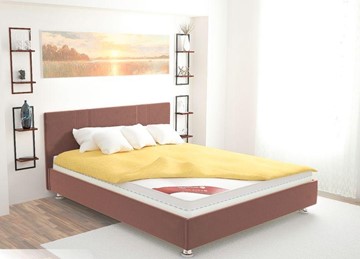 Спальная кровать Вена 140х200 (с основанием) в Анадыре