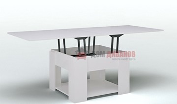 Складной стол-трансформер Модерн, белый глянец в Анадыре