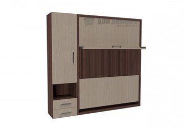 Кровать-шкаф трансформер Smart (ШЛ+К 1400), шкаф левый в Анадыре