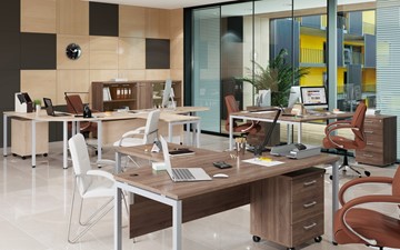 Комплект офисной мебели Xten S 1 - один стол с приставным брифингом в Анадыре