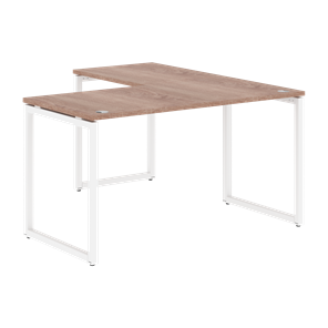 Письменный стол угловой левый XTEN-Q Дуб-сонома- белый XQCT 1415 (L) (1400х1500х750) в Анадыре