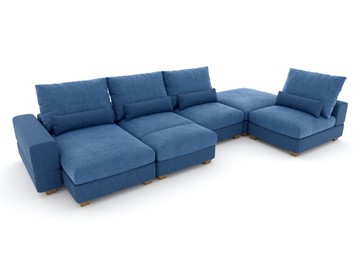П-образный диван V-10-M П (П1+Д4+Д2+УС+ПС), Memory foam в Анадыре