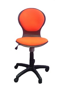 Детское кресло Libao LB-C 03, цвет оранжевый в Анадыре