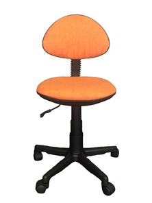 Детское вращающееся кресло Libao LB-C 02, цвет оранжевый в Анадыре