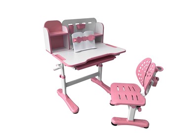 Стол растущий и стул Vivo Pink FUNDESK в Анадыре
