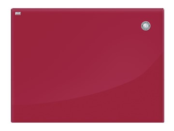 Магнитно-маркерная стеклянная доска 2х3 OFFICE TSZ86 R, 60x80 см, красная в Анадыре