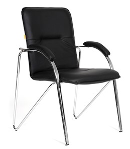 Офисное кресло CHAIRMAN 850 Экокожа Terra 118 черная в Анадыре